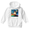 Totoro Van Gogh Parody Youth Hoodie