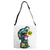 my whole body wants tacos Adjustable Strap Totes
