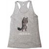 i woke up like this Racerback Tank