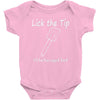 lick the tip shirt by the savage chef Baby Onesie