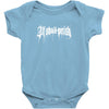 all shall perish logo Baby Onesie
