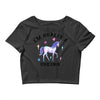 i'm really a unicorn Crop Top