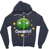 Final Space Chookity with Stars Zipper Hoodie
