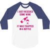 rescued some wine 3/4 Sleeve Shirt