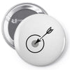 archery target Pin-back button