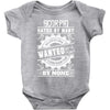 Scorpio Hated By Many Wanted By Plenty Baby Onesie