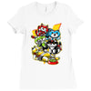 lion collector vectorized Ladies Fitted T-Shirt