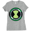 omnitrix symbole ben10 Ladies Fitted T-Shirt