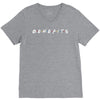 Benefits Friends V-Neck Tee