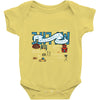 my upside down life Baby Onesie