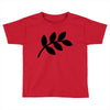 daun hitam Toddler T-shirt