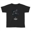 Virgo Zodiac Sign Minimal Design Toddler T-shirt
