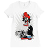 sad tee Ladies Fitted T-Shirt