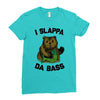 slappa da bass Ladies Fitted T-Shirt