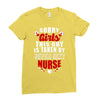 sorry girls this guy is taken by super sexy nurse Ladies Fitted T-Shirt