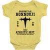 Property Of Honnouji Athletics Dept. Baby Onesie