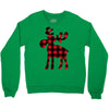 lumberjack reindeer Crewneck Sweatshirt