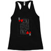king of hearts playing card Racerback Tank