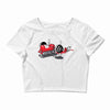 bench pressed Crop Top