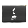 duck duck moose funny Accessory Pouches