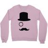 moustache gentleman Crewneck Sweatshirt