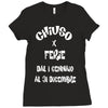 chiuso x ferie dal 1 gennaio al 31 dicembre Ladies Fitted T-Shirt