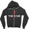 king dead Zipper Hoodie