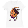 health nut Ladies Fitted T-Shirt