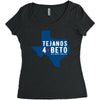 tejanos for beto Women's Triblend Scoop T-shirt