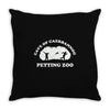 caerbannog petting zoo Throw Pillow