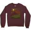mountain line Crewneck Sweatshirt