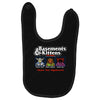 basements and kittens Baby Bibs