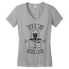 sick &amp; sad book club Women's V-Neck T-Shirt