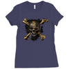 pirates of the caribbean dead men tell no tales Ladies Fitted T-Shirt