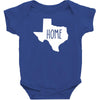 home texas outline Baby Bodysuit