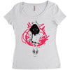 shadow cat Women's Triblend Scoop T-shirt