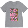 donut frenchies V-Neck Tee