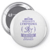 I am a Hodgkins Cancer Survivor - What's Your Superpower? Pin-back button