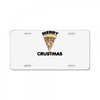 merry crustmas License Plate