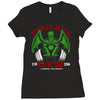 cthulhu gym Ladies Fitted T-Shirt