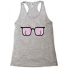 kacamata bujur Racerback Tank