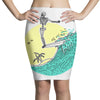 surf nose Pencil Skirts