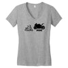 yours mine Women's V-Neck T-Shirt