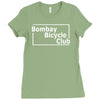 bombay bicycle club box logo Ladies Fitted T-Shirt