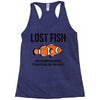 lost fish Racerback Tank