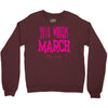 2018 Women's March On USA Crewneck Sweatshirt