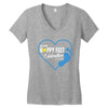 happy feet Women's V-Neck T-Shirt