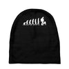 evolution  j&auml;ger jagen jagd jaeger flinte apportieren wald schie&szlig;en Baby Beanies