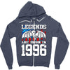 legends are born in 1996 hoodie 5 Zipper Hoodie