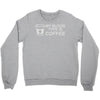 my blood type is coffee Crewneck Sweatshirt